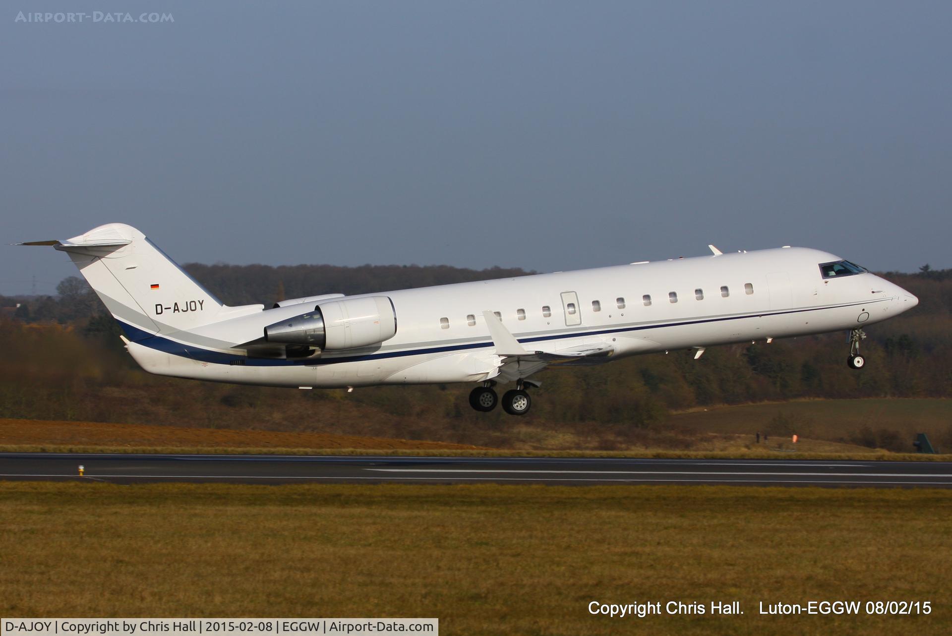 D-AJOY, 2007 Bombardier Challenger 850 (CL-600-2B19) C/N 8069, AirX