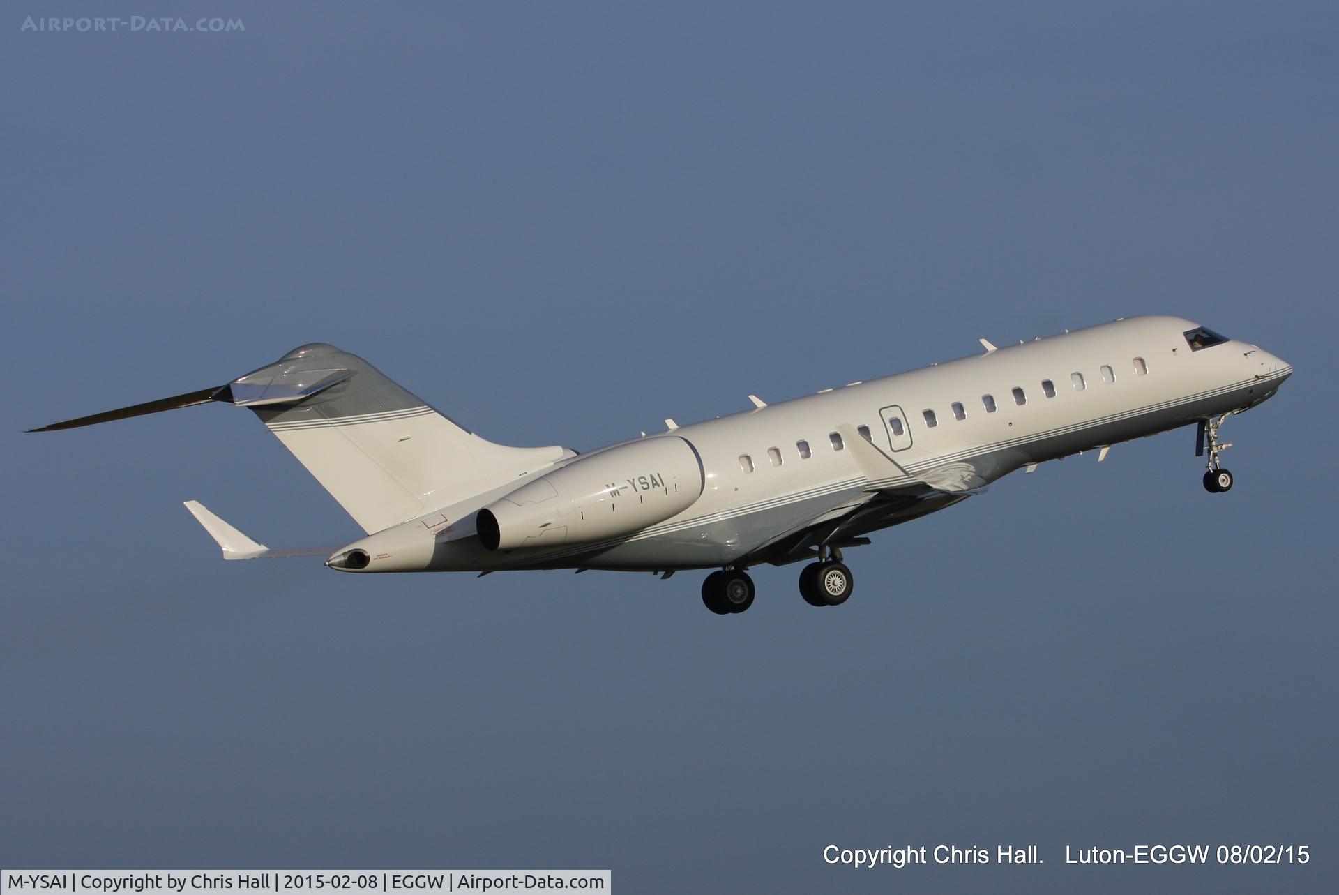 M-YSAI, 2005 Bombardier BD-700-1A11 Global 5000 C/N 9166, Capital Investment Worldwide Inc.