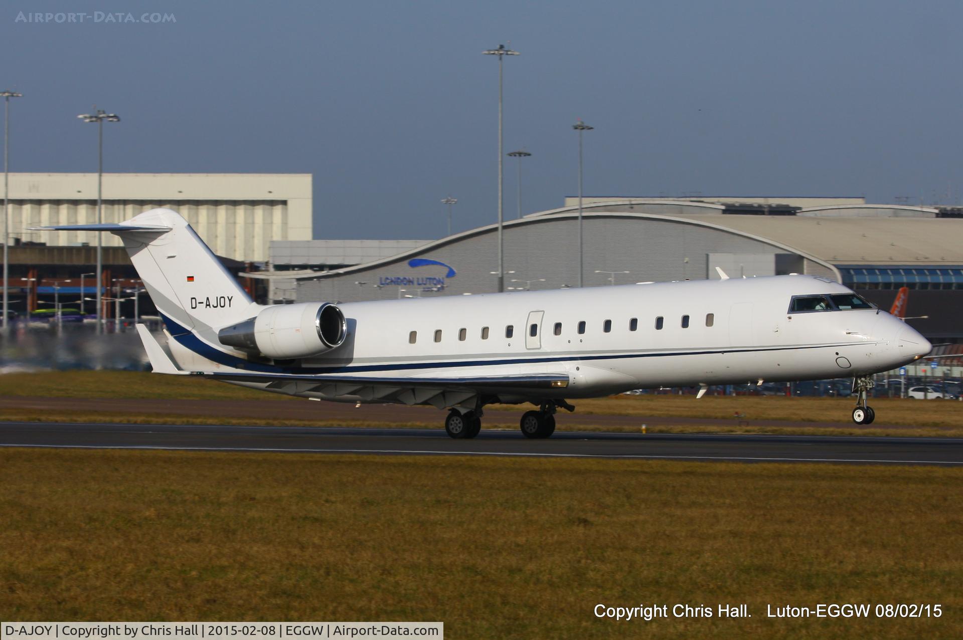 D-AJOY, 2007 Bombardier Challenger 850 (CL-600-2B19) C/N 8069, AirX