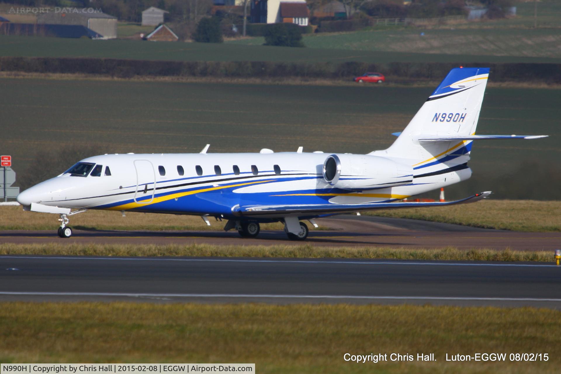 N990H, 2014 Cessna 680 Citation Sovereign + C/N 680-0506, Principal Aviation