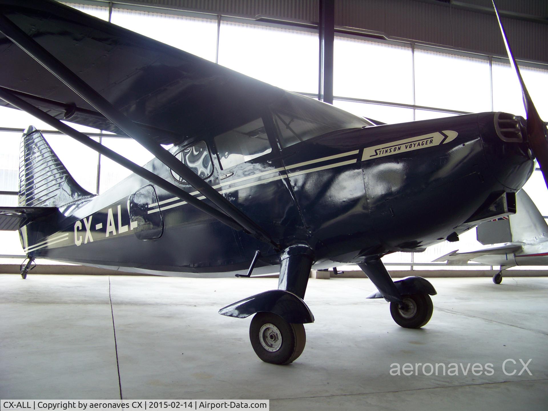 CX-ALL, 1948 Stinson 108-3 Voyager C/N 108-5225, Restaurado por la Asociación Amigos del Museo Aeronáutico - Uruguay.