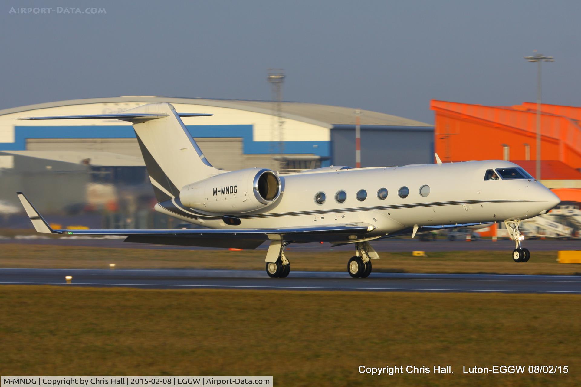M-MNDG, 2012 Gulfstream Aerospace GIV-X (G450) C/N 4266, Oviation