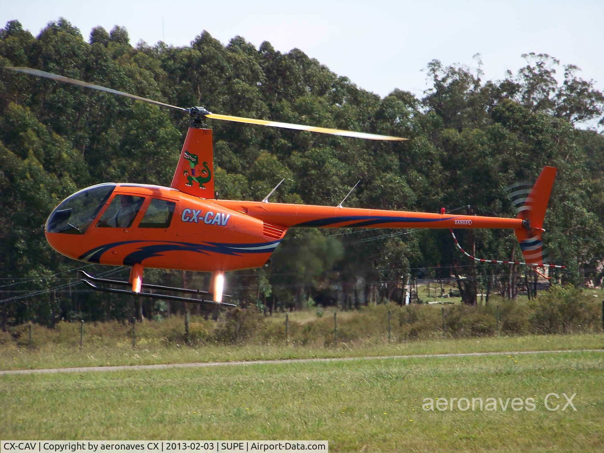 CX-CAV, 1990 Robinson R44 Raven II C/N 11563, Robinson R44 Raven II.