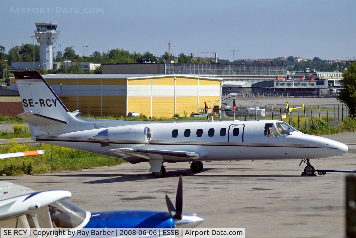 SE-RCY, 1980 Cessna 550 Citation II C/N 550-0302, Cessna Citation II [550-0302] Stockholm-Bromma~SE 06/06/2008