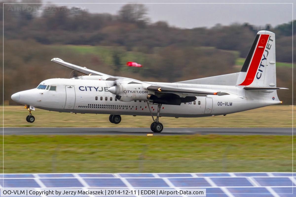 OO-VLM, 1988 Fokker 50 C/N 20135, Fokker 50,
