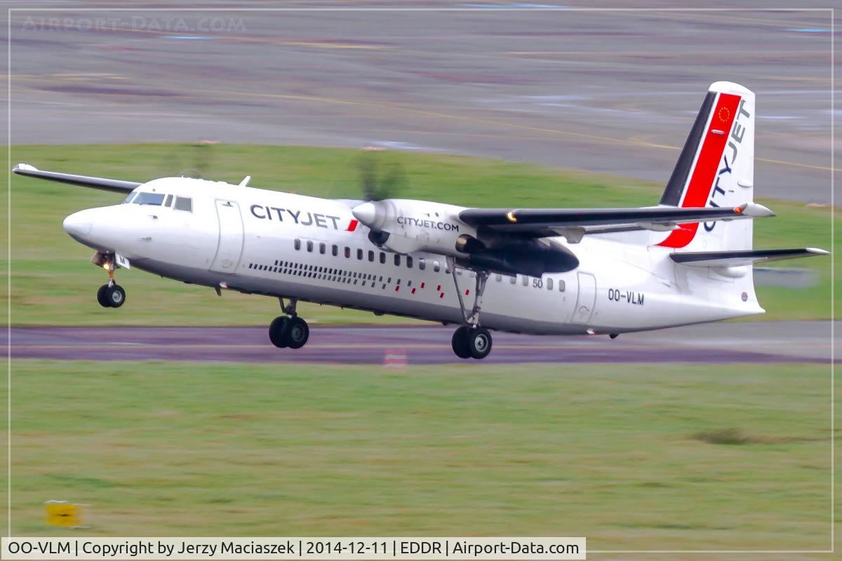 OO-VLM, 1988 Fokker 50 C/N 20135, Fokker 50,