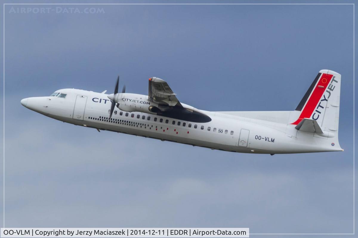 OO-VLM, 1988 Fokker 50 C/N 20135, Fokker 50,