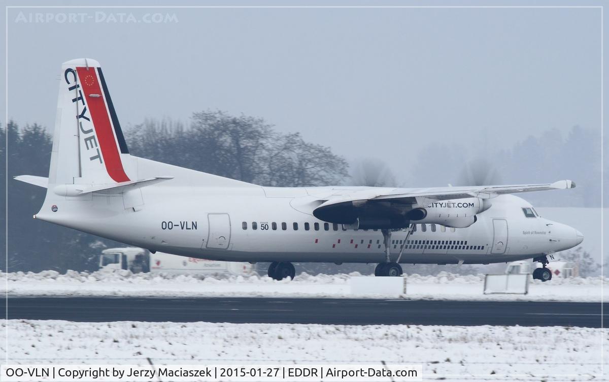 OO-VLN, 1989 Fokker 50 C/N 20145, Fokker 50,