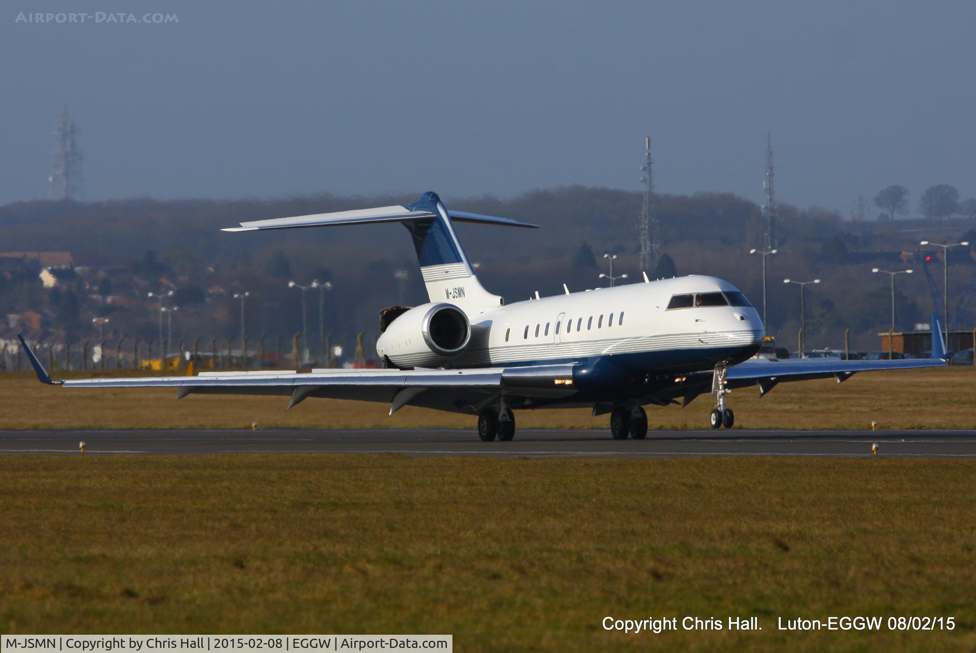 M-JSMN, 2006 Bombardier BD-700-1A11 Global 5000 C/N 9216, Jasmin Aviation