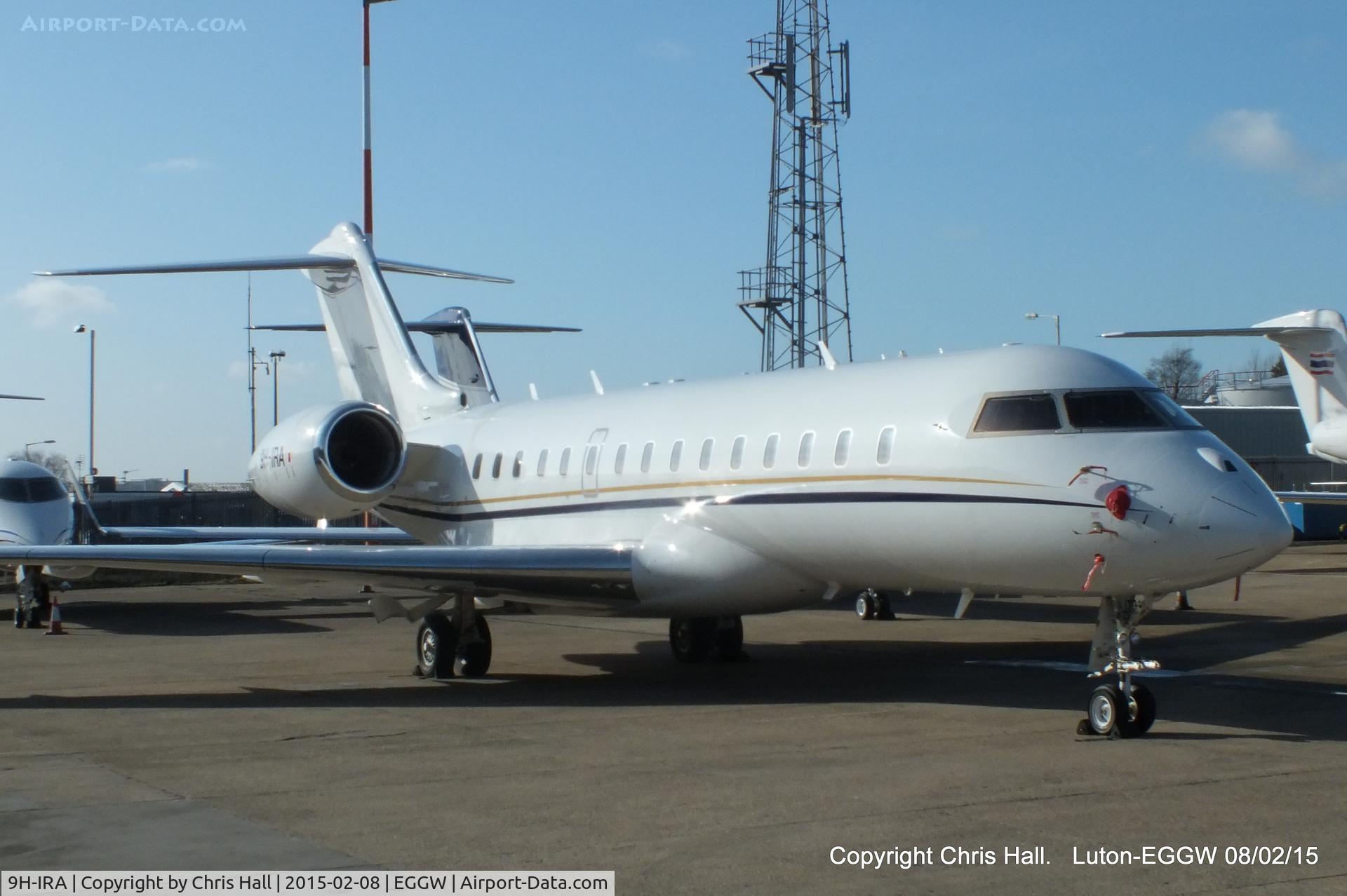 9H-IRA, 2008 Bombardier BD-700 1A10 Global Express C/N 9319, Emperor Aviation