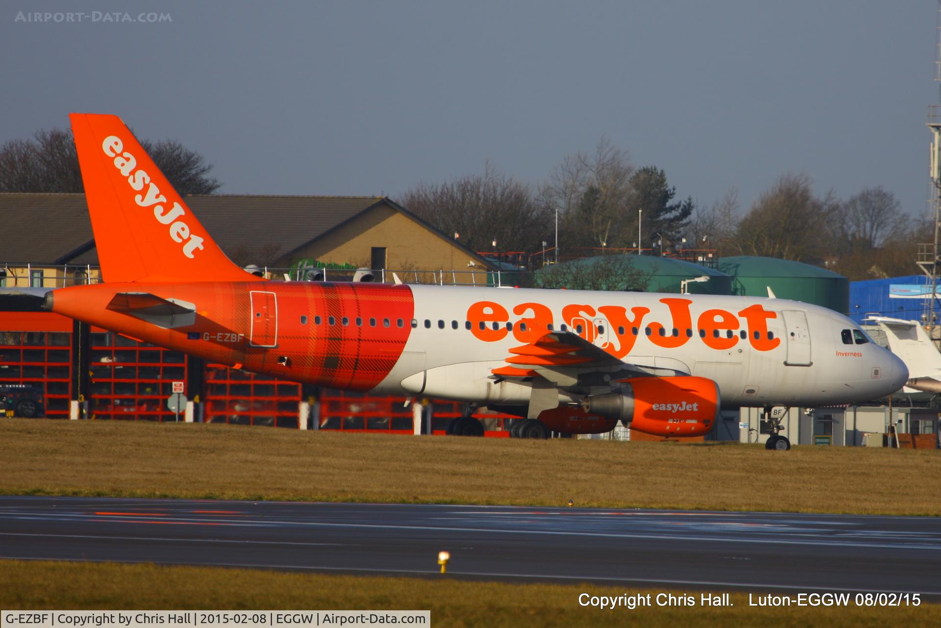 G-EZBF, 2006 Airbus A319-111 C/N 2923, easyJet