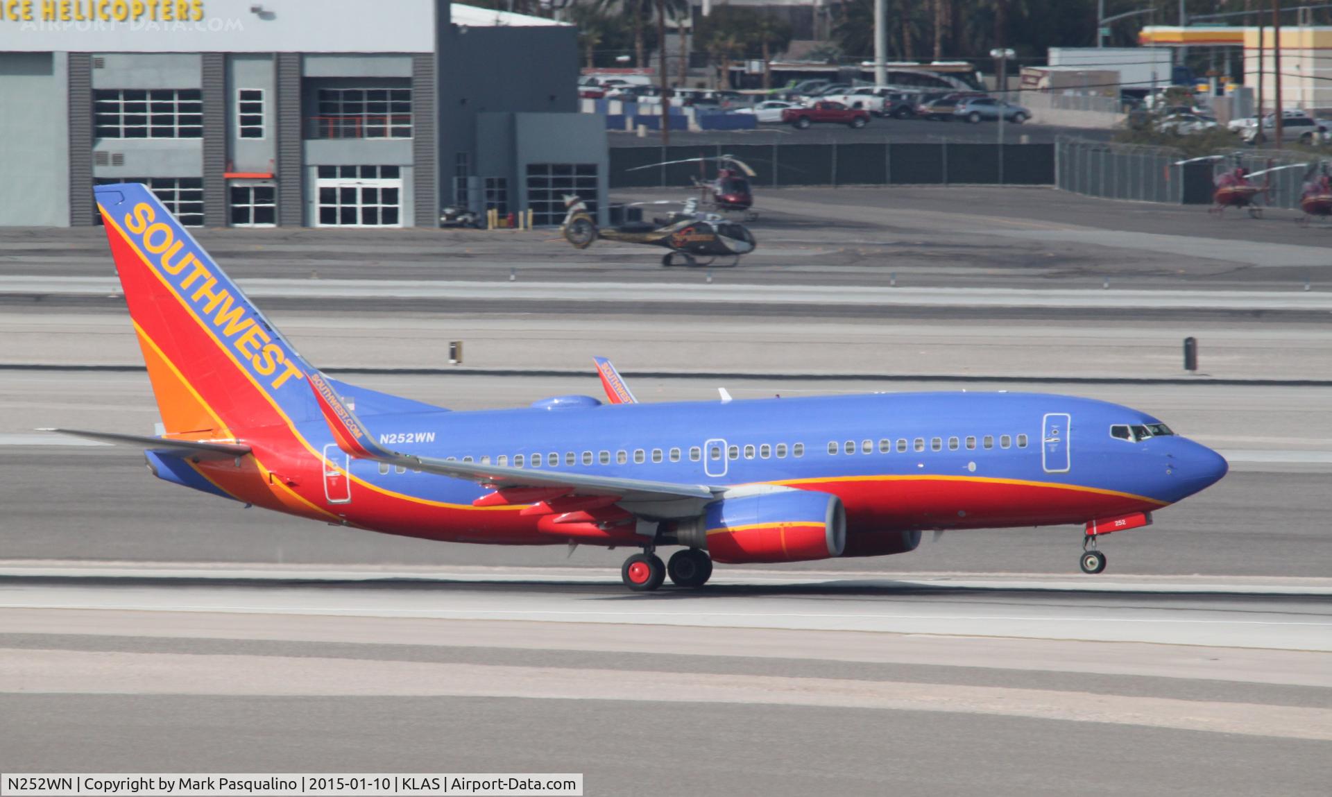 N252WN, 2006 Boeing 737-7H4 C/N 34973, Boeing 737-700