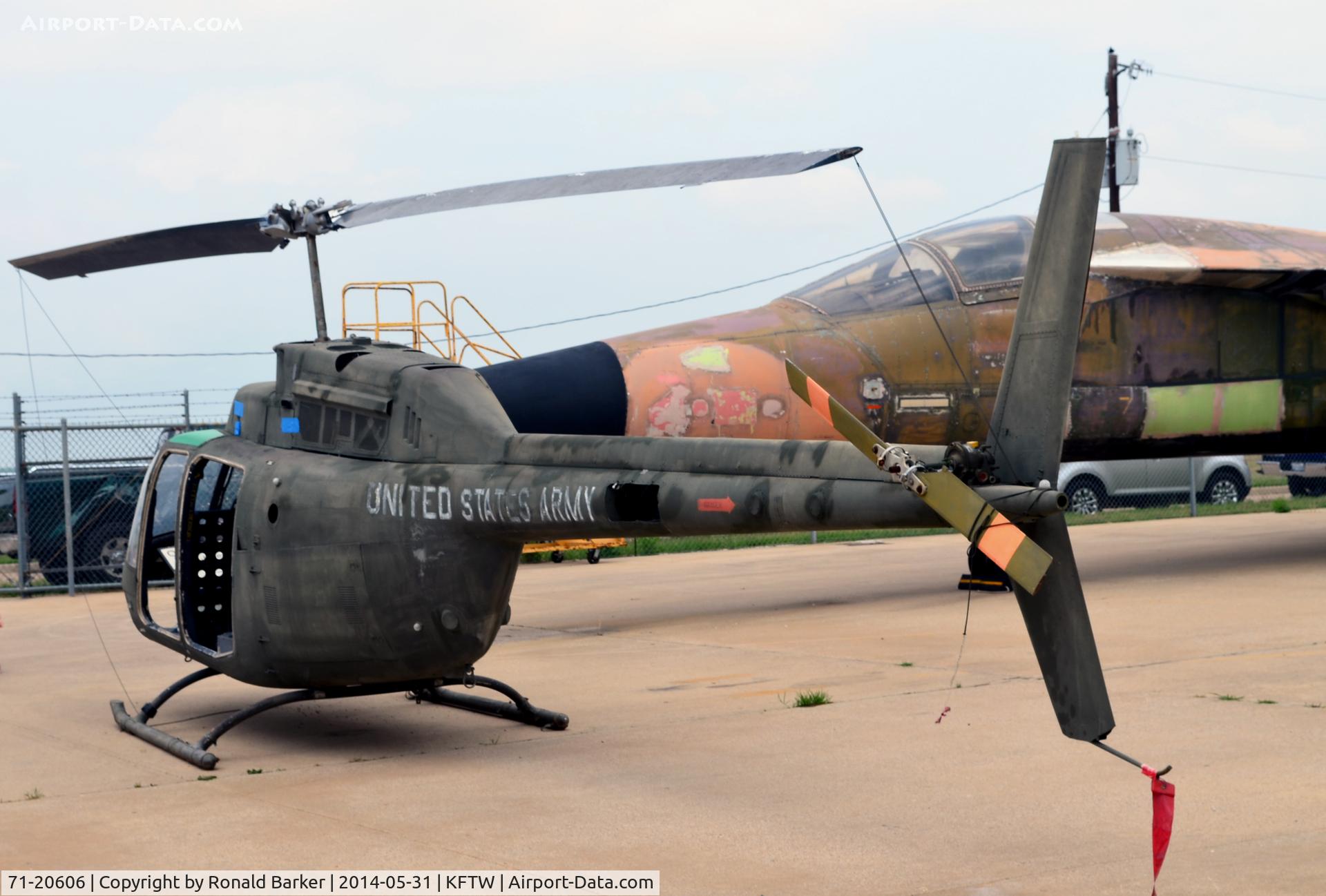 71-20606, 1971 Bell OH-58A Kiowa C/N 41467, Ft Worth Aviation Museum