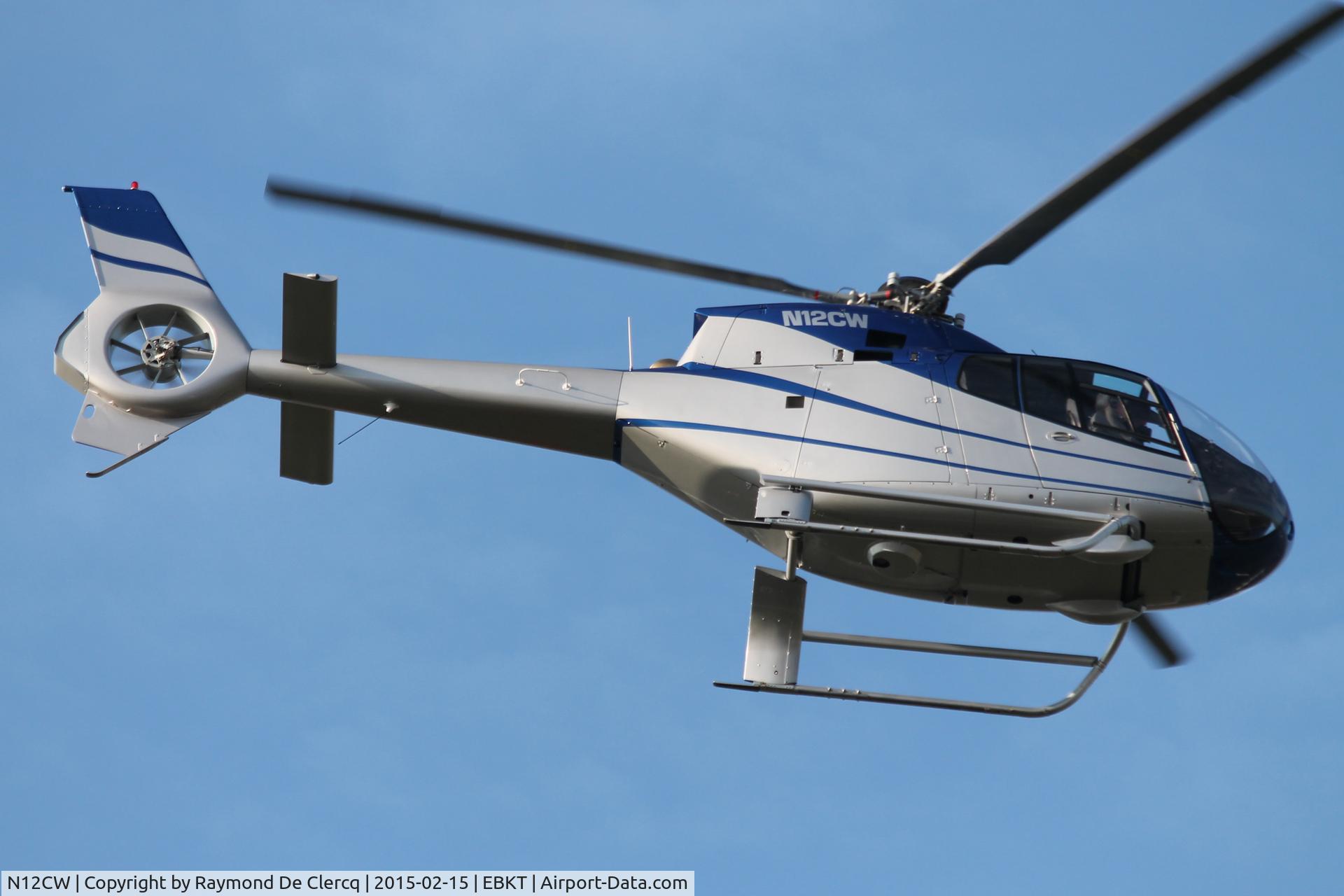 N12CW, 1999 Eurocopter EC-120B Colibri C/N 1077, Approaching to Wevelgem airport.