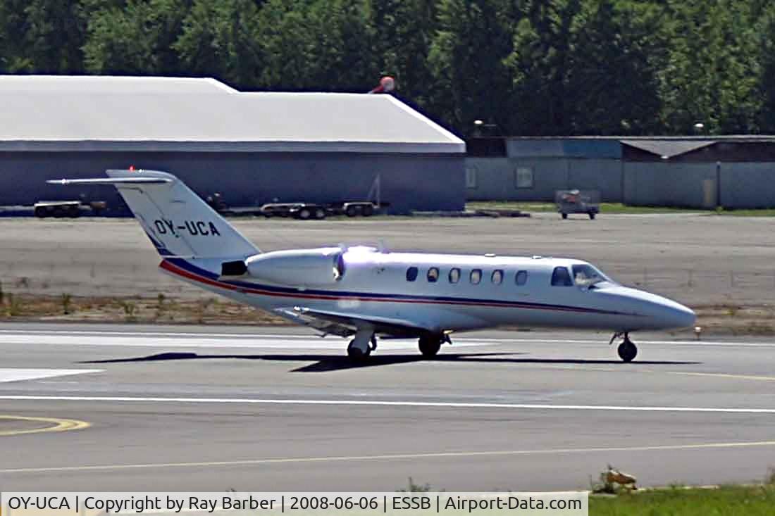 OY-UCA, 2004 Cessna 525A CitationJet CJ2 C/N 525A-0209, OY-UCA   Cessna CitationJet CJ2 [525A-0209] Stockholm-Bromma~SE 06/06/2008