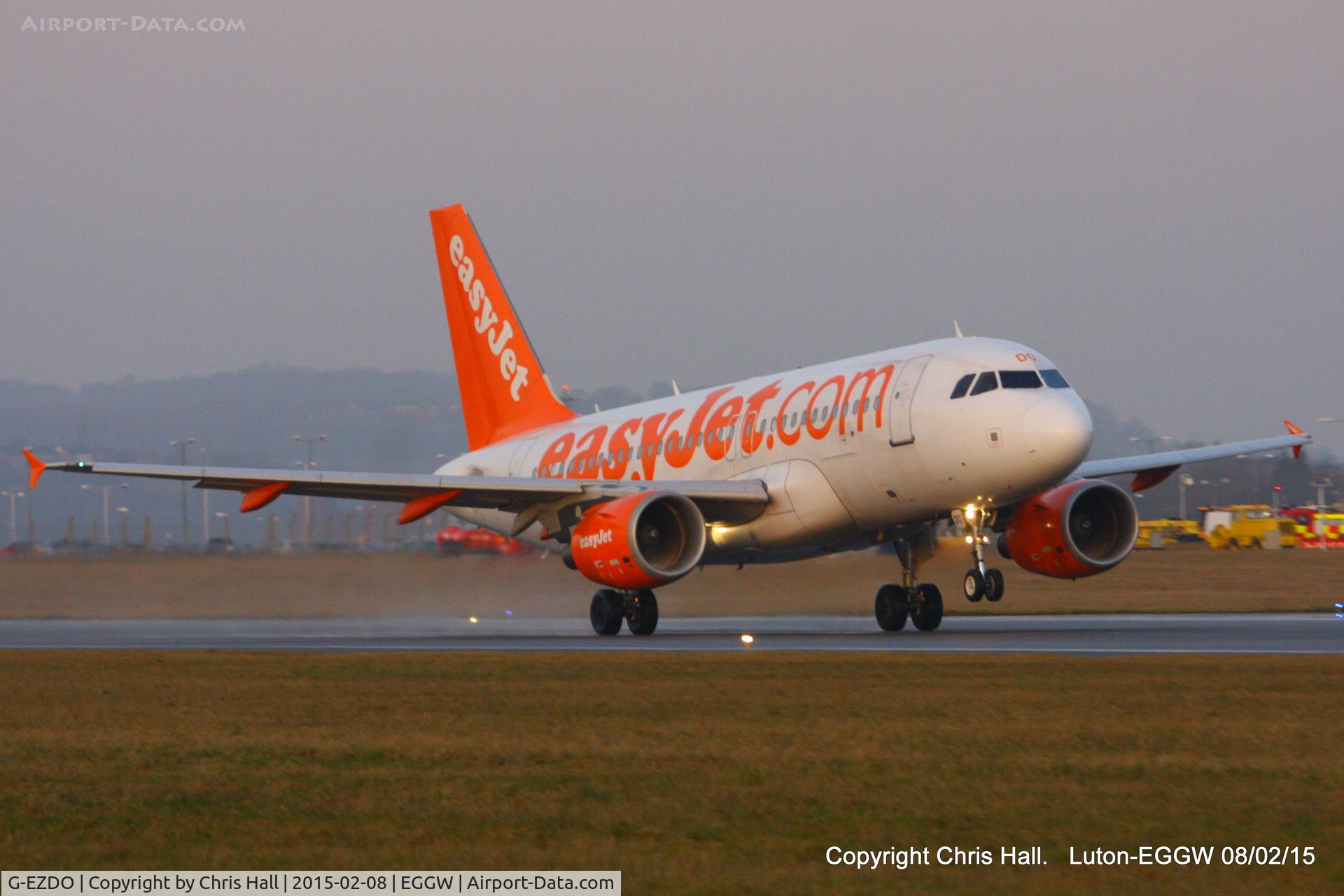 G-EZDO, 2008 Airbus A319-111 C/N 3634, easyJet