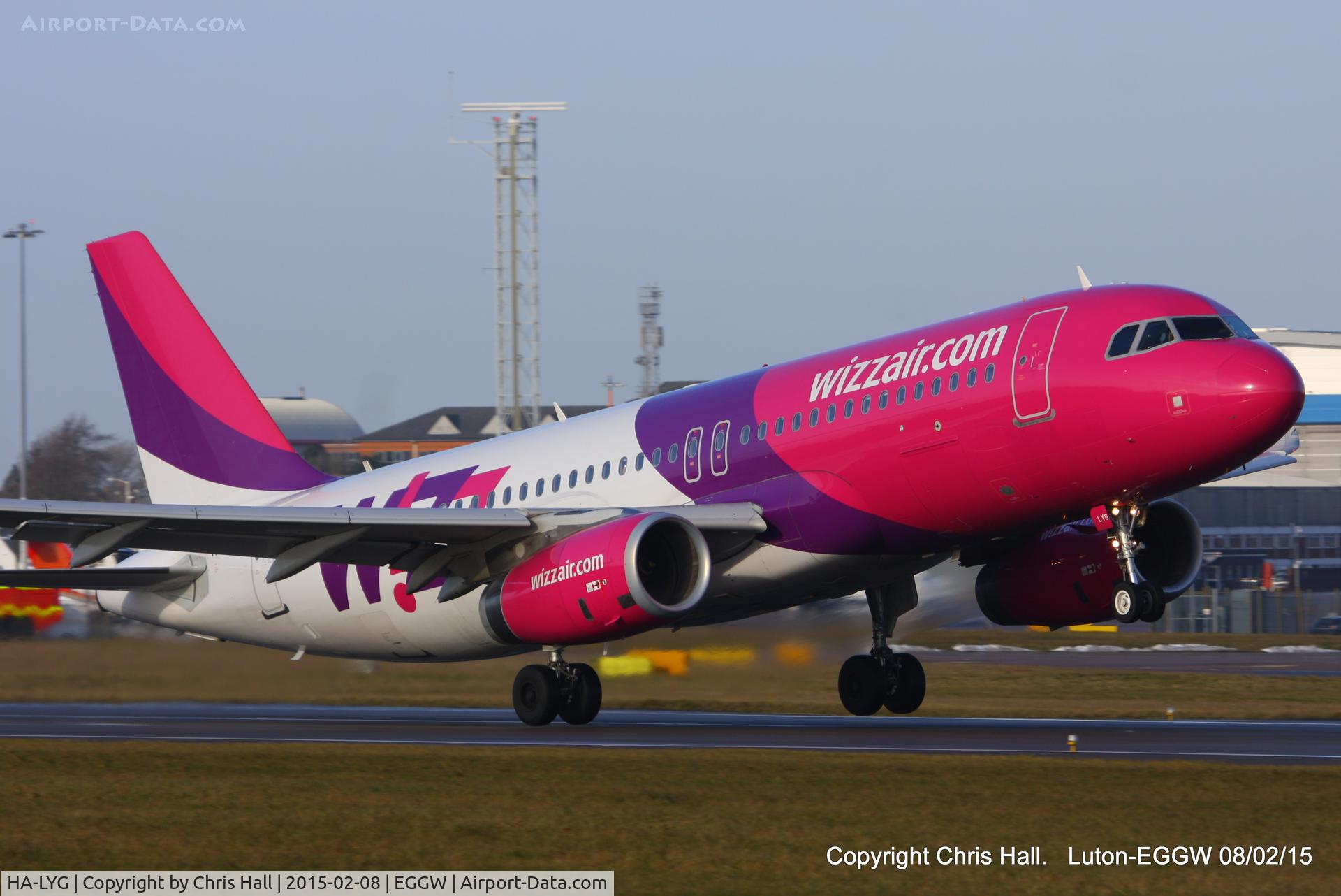 HA-LYG, 2013 Airbus A320-232 C/N 5539, Wizzair