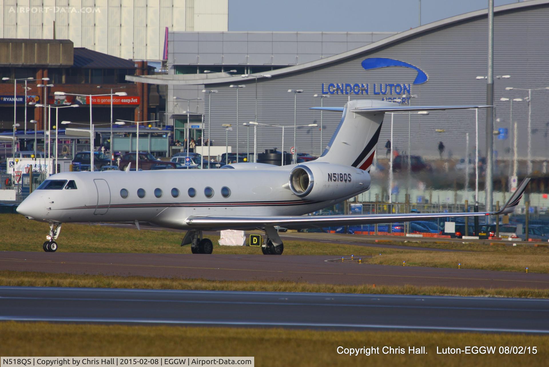 N518QS, 2005 Gulfstream Aerospace GV-SP (G550) C/N 5075, Netjets