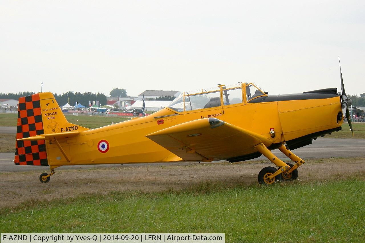 F-AZND, 1961 Nord 3202 Master C/N 59, Nord 3202 Master, Static display, Rennes-St Jacques airport (LFRN-RNS) Air show 2014