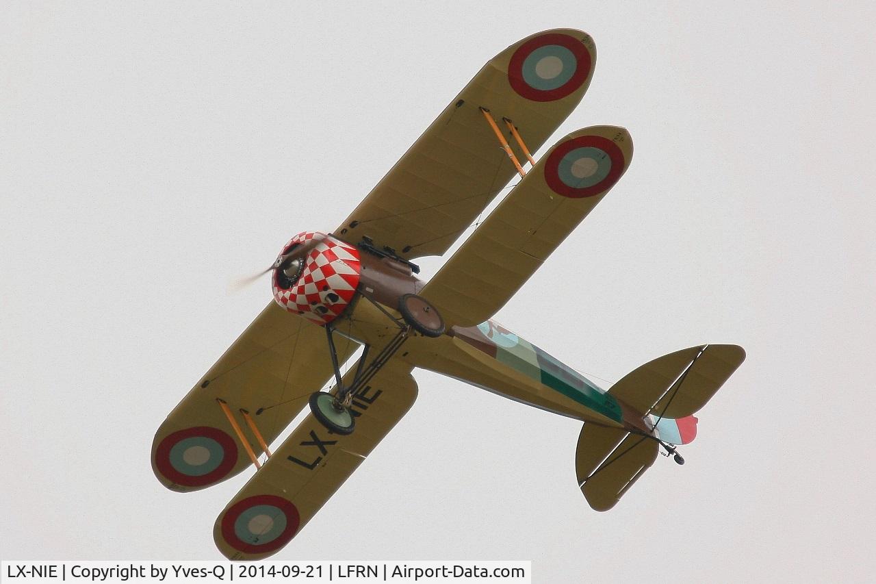 LX-NIE, 2011 Nieuport 28 C.1 Replica C/N 100, Nieuport 28 C.1 Replica, On display, Rennes-St Jacques airport (LFRN-RNS) Air show 2014