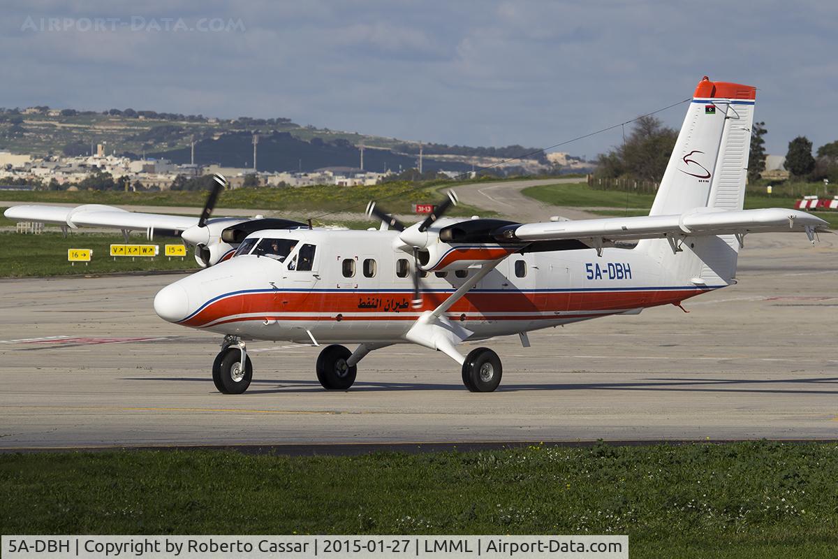 5A-DBH, 1984 De Havilland Canada DHC-6-300 Twin Otter C/N 808, Park 9