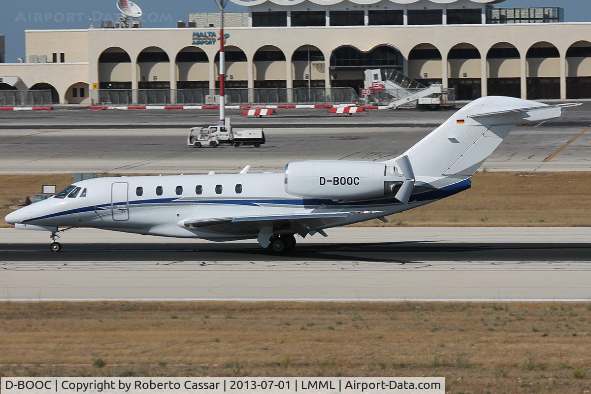 D-BOOC, 2006 Cessna 750 Citation X Citation X C/N 750-0259, Runway 31