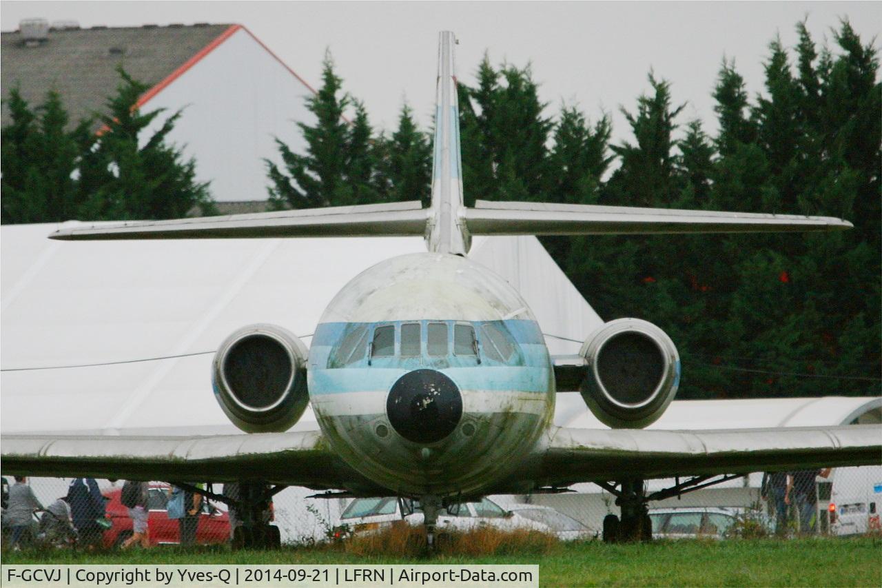 F-GCVJ, 1972 Aerospatiale SE-210 Caravelle 12 C/N 275, Aerospatiale SE-210 Caravelle 12, preserved at Rennes St Jacques airport (LFRN-RNS)