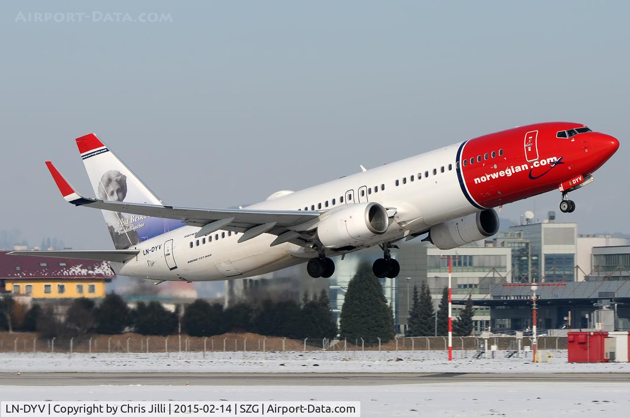 LN-DYV, 2012 Boeing 737-8JP C/N 39009, Norwegian Air Shuttle