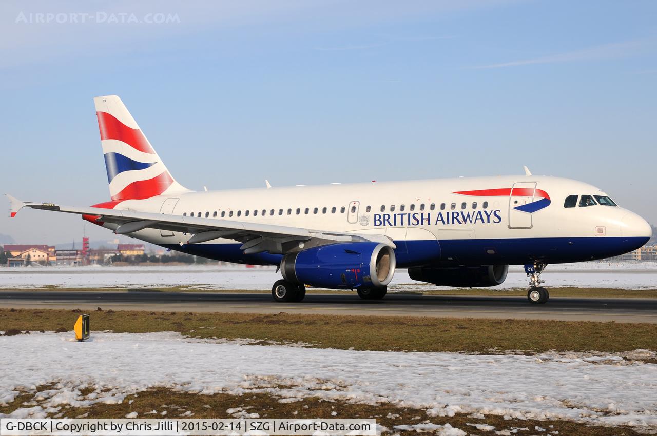 G-DBCK, 2007 Airbus A319-131 C/N 3049, British Airways