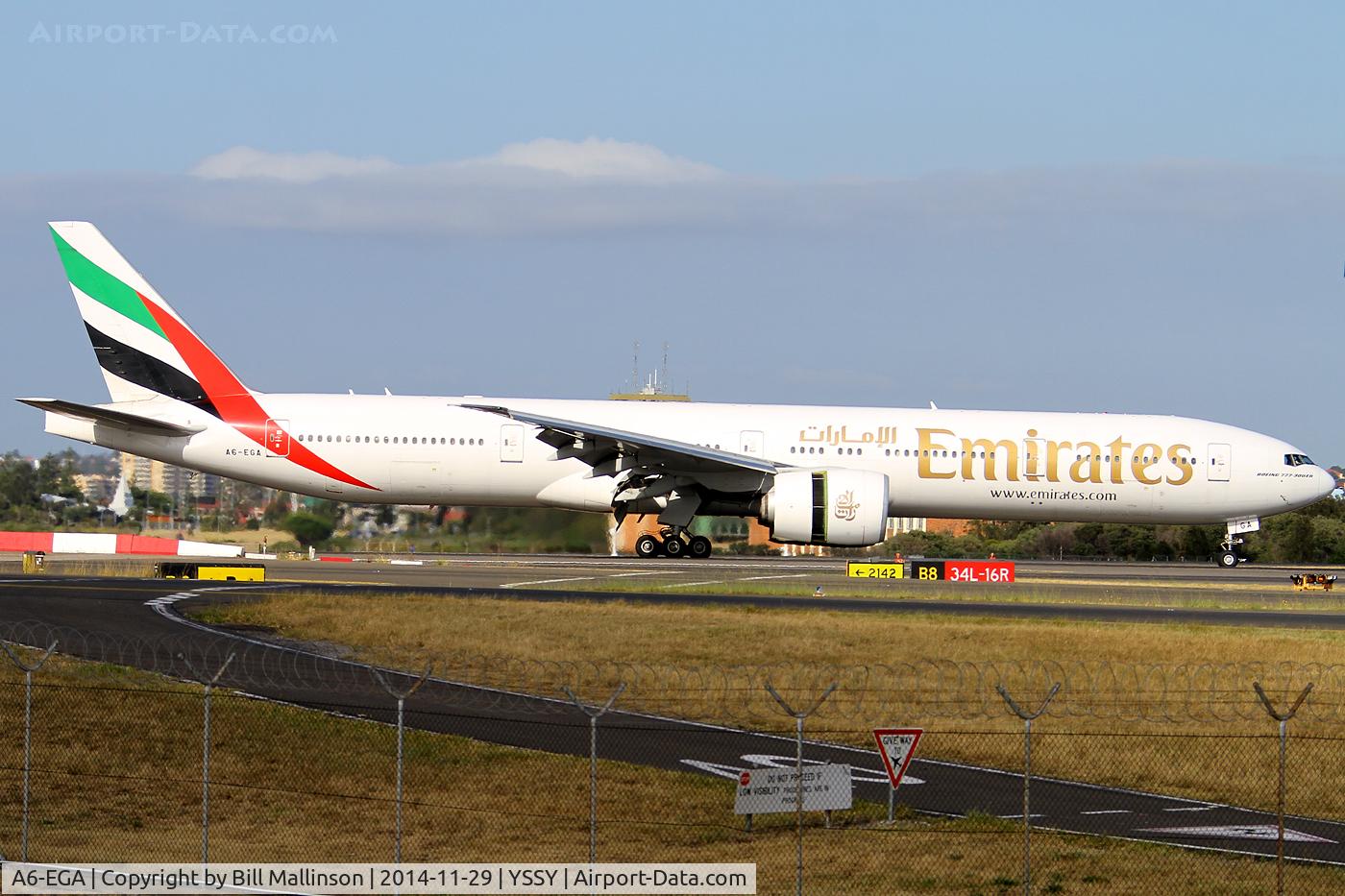 A6-EGA, 2010 Boeing 777-31H/ER C/N 38984, in from DBX and BKK