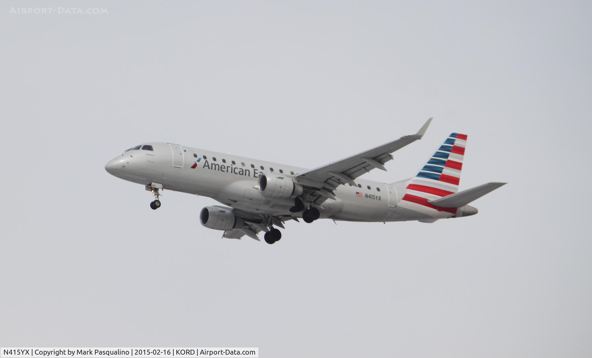 N415YX, 2013 Embraer 175LR (ERJ-170-200LR) C/N 17000378, ERJ 170-200 LR