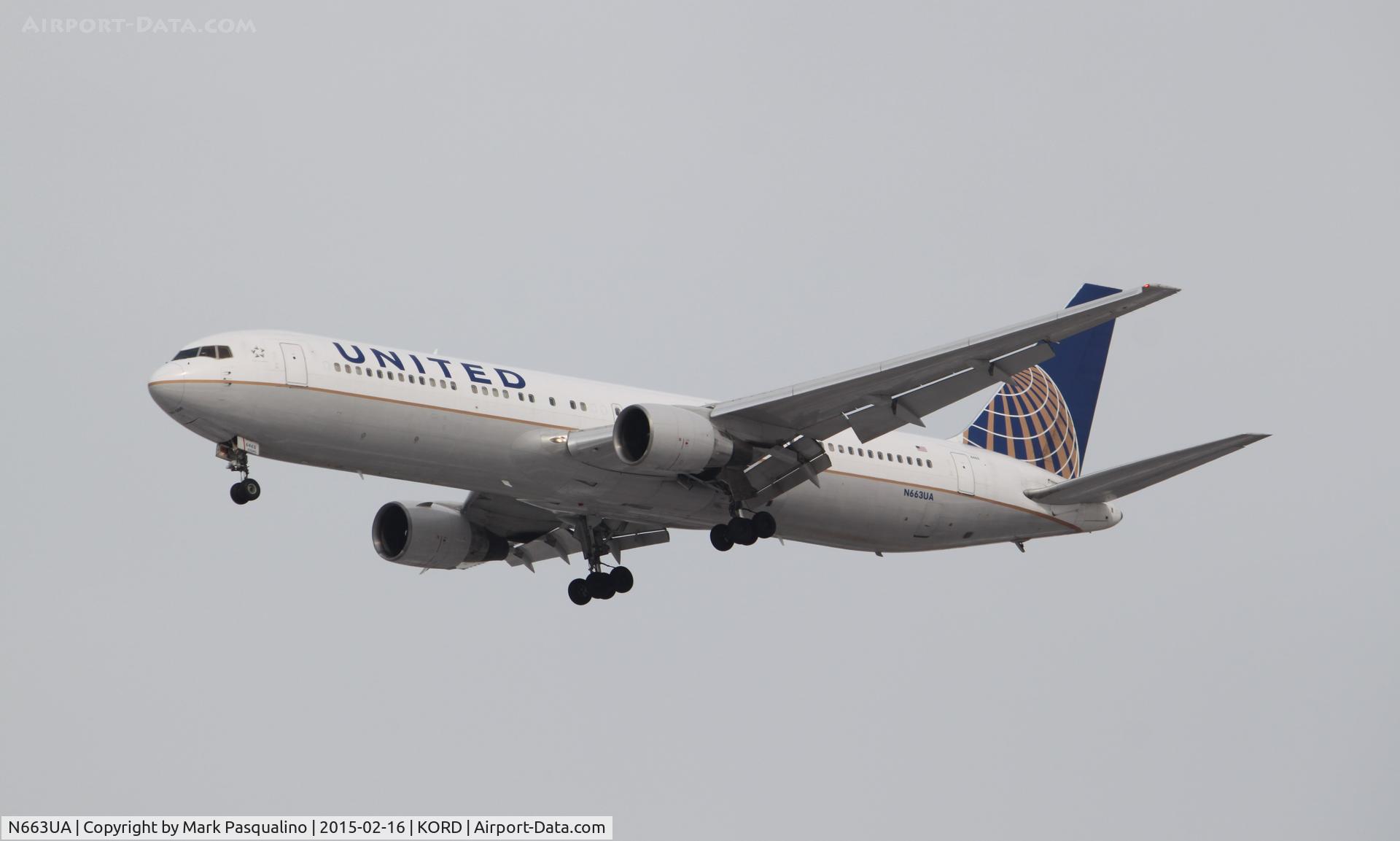 N663UA, 1993 Boeing 767-322 C/N 27160, Boeing 767-300