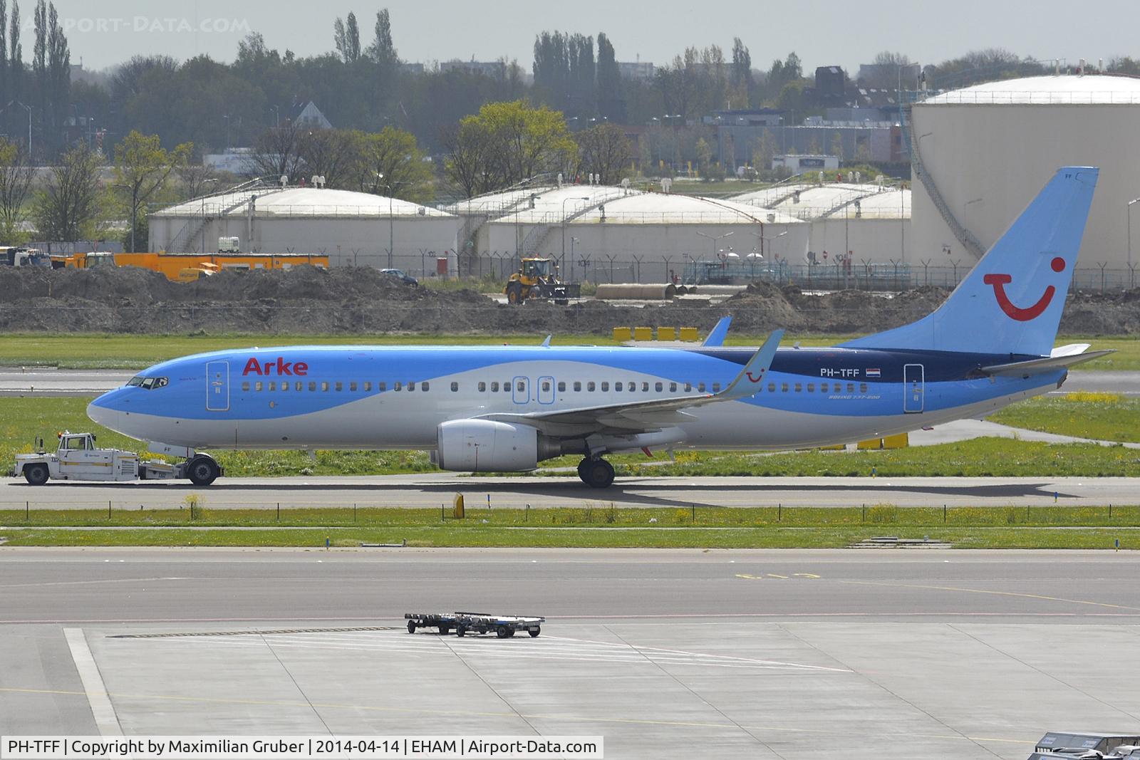 PH-TFF, 2007 Boeing 737-86N C/N 35220, Arke