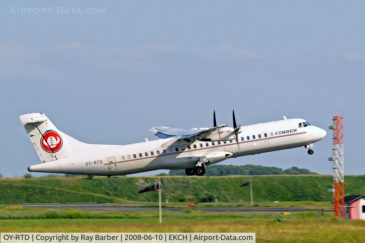 OY-RTD, 1997 ATR 72-202 C/N 509, Aerospatiale ATR-72-202 [496] (Cimber Air) Copenhagen-Kastrup~OY 10/06/2008