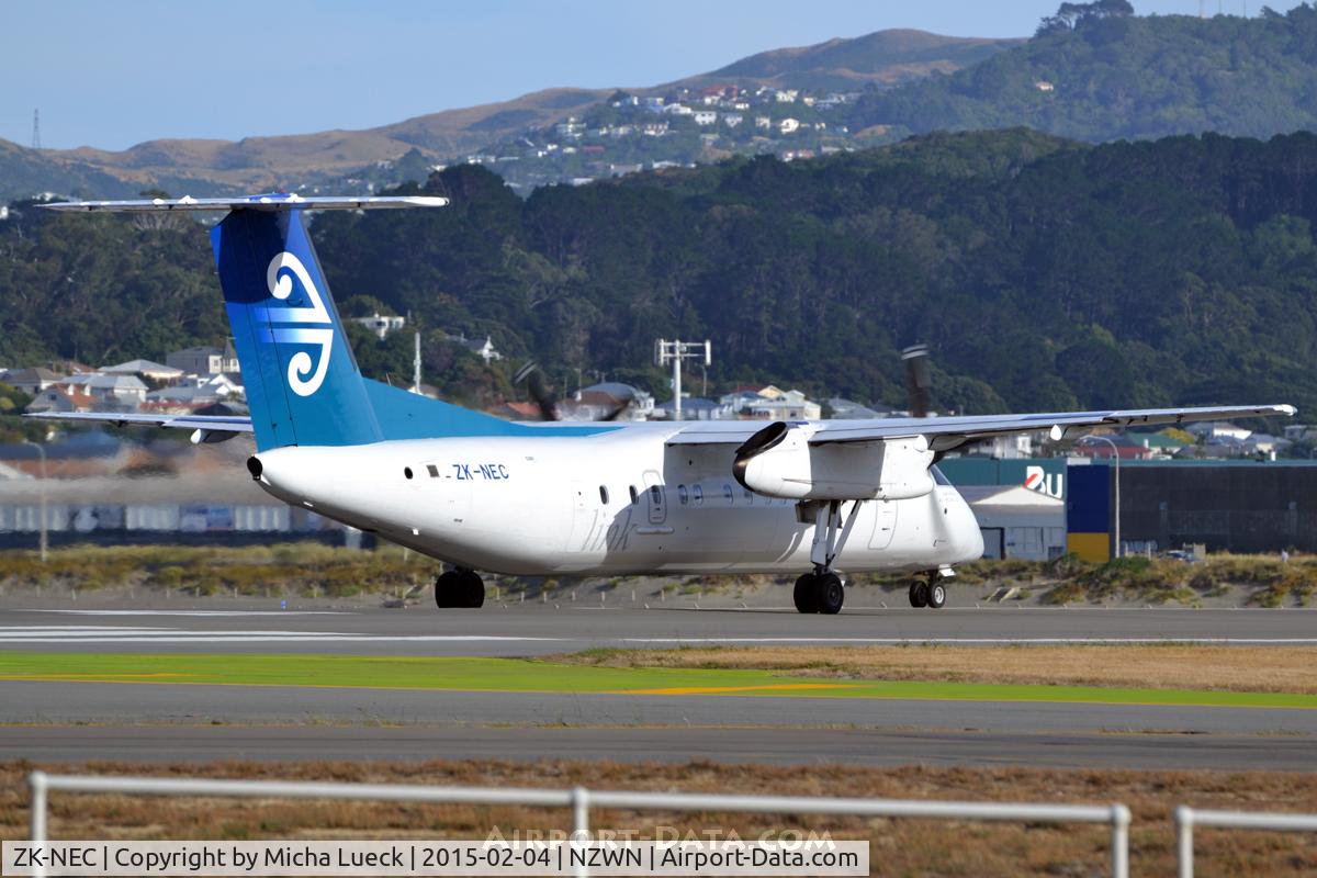 ZK-NEC, 2005 De Havilland Canada DHC-8-311Q Dash 8 C/N 616, At Wellington