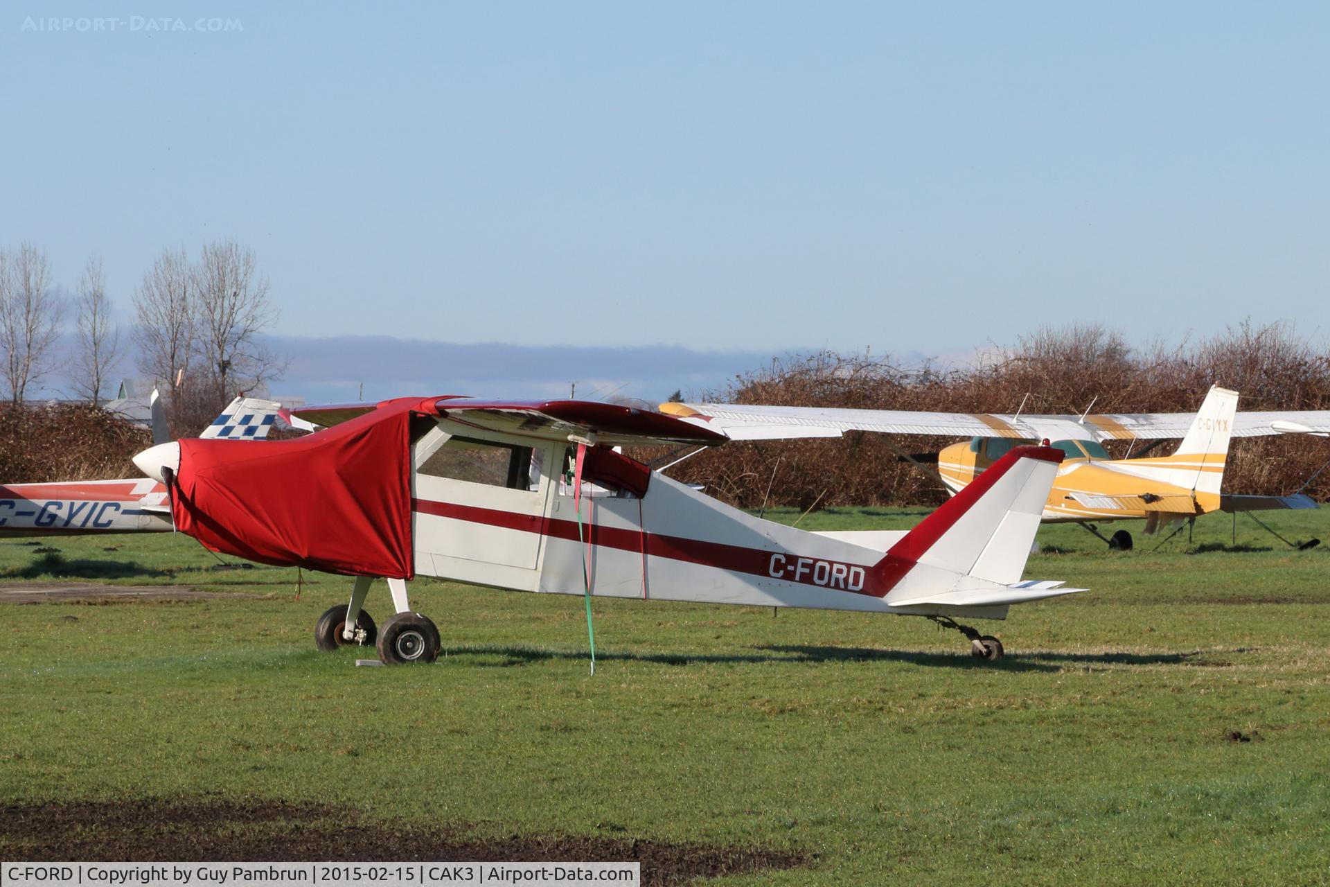 C-FORD, 1990 Bede BD-4 C/N AS-005, Tied down