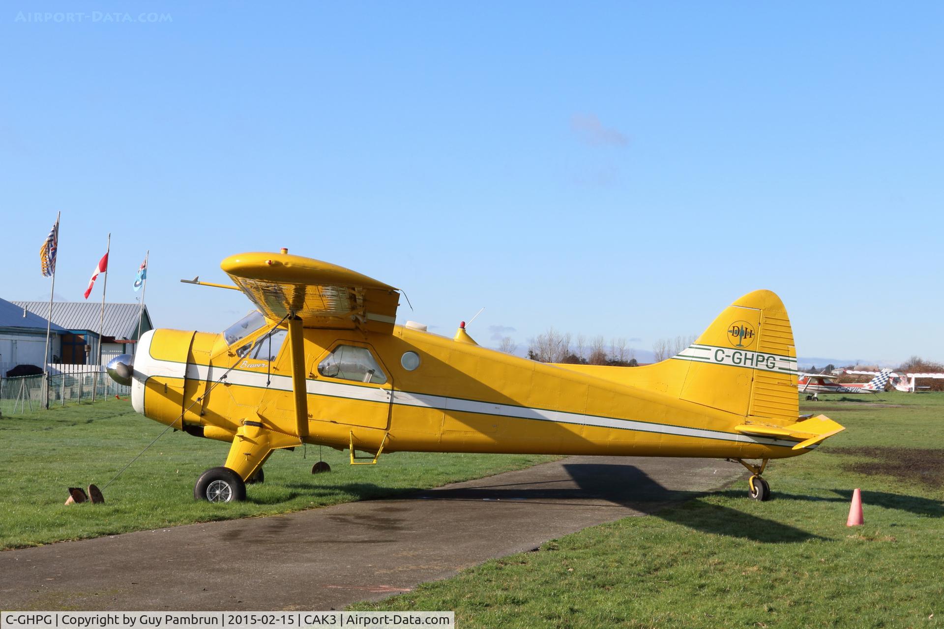 C-GHPG, 1954 De Havilland Canada DHC-2 Beaver Mk.1 C/N 713, Tied down