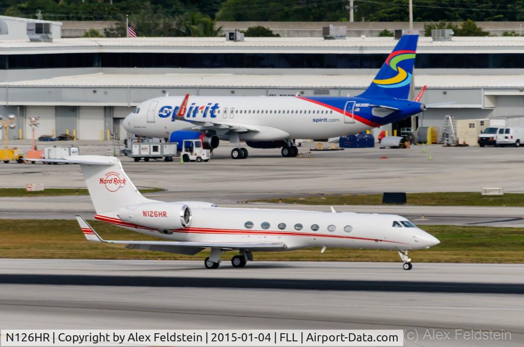 N126HR, 2013 Gulfstream Aerospace GV-SP (G550) C/N 5436, Ft. Lauderdale