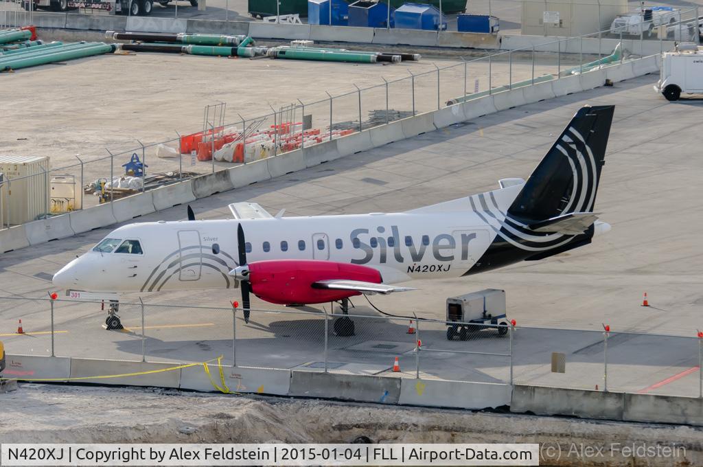 N420XJ, 1997 Saab 340B+ C/N 340B-420, Ft. Lauderdale