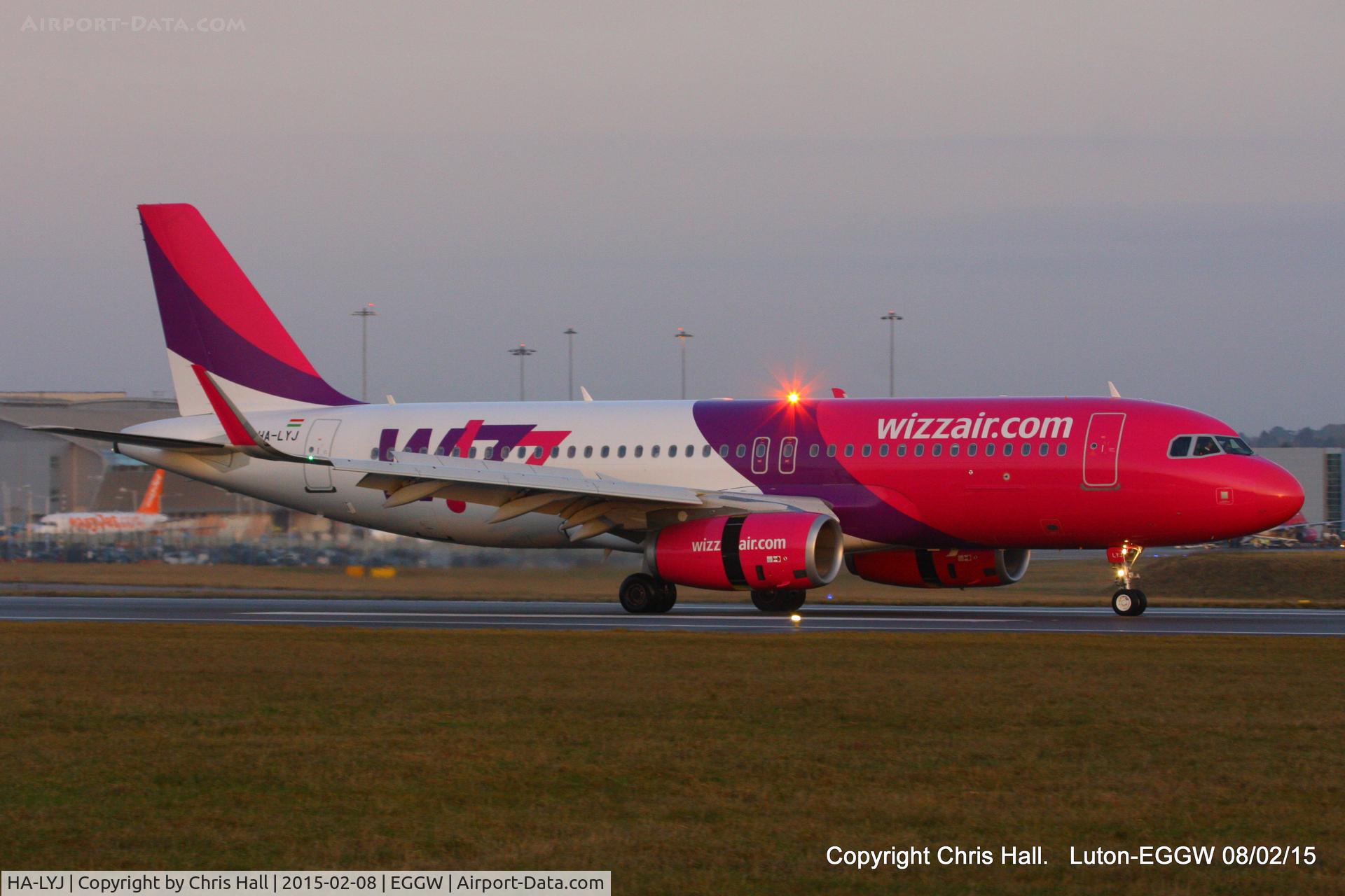 HA-LYJ, 2014 Airbus A320-232 C/N 6360, Wizzair