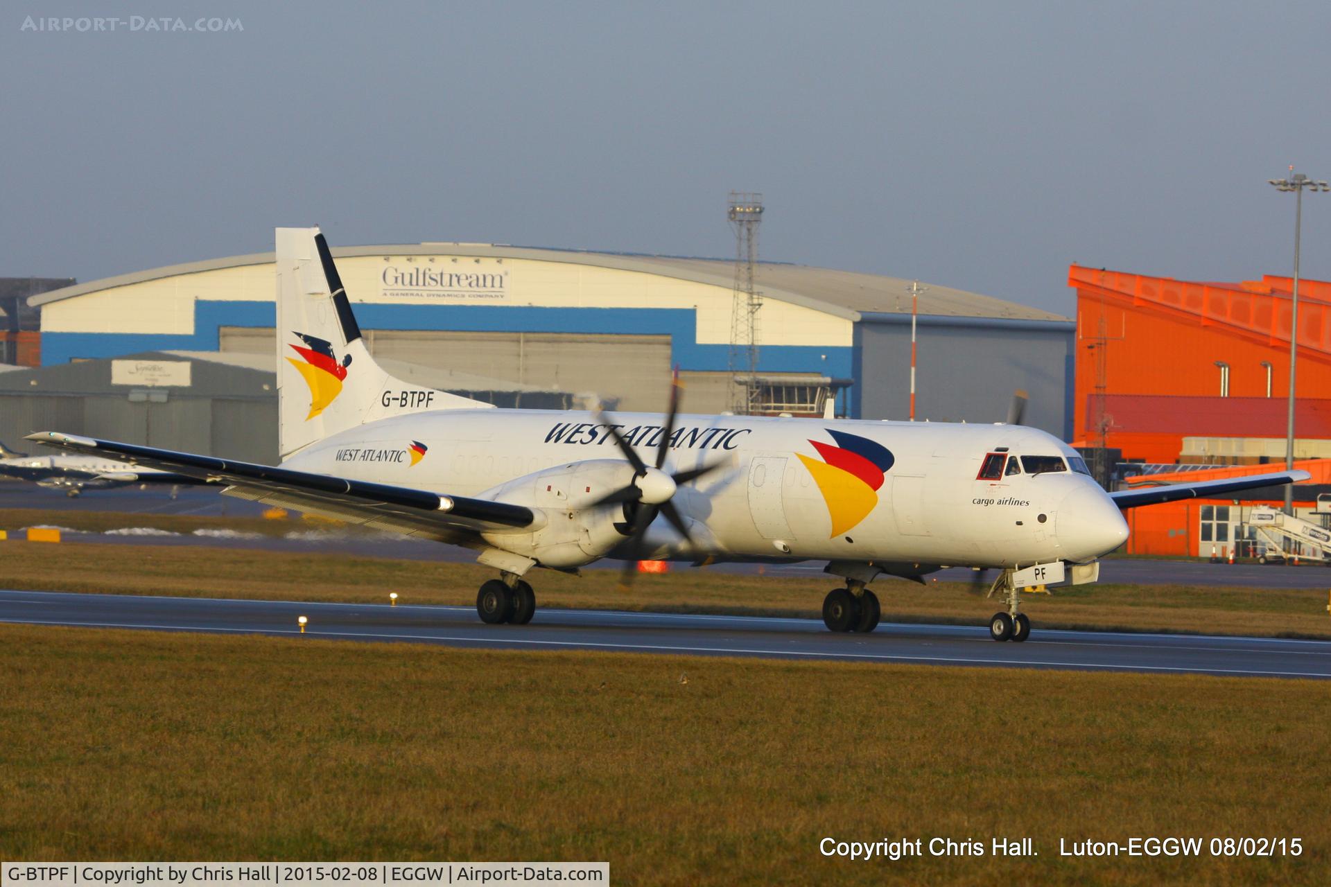 G-BTPF, 1989 British Aerospace ATP(F) C/N 2013, Atlantic Airlines