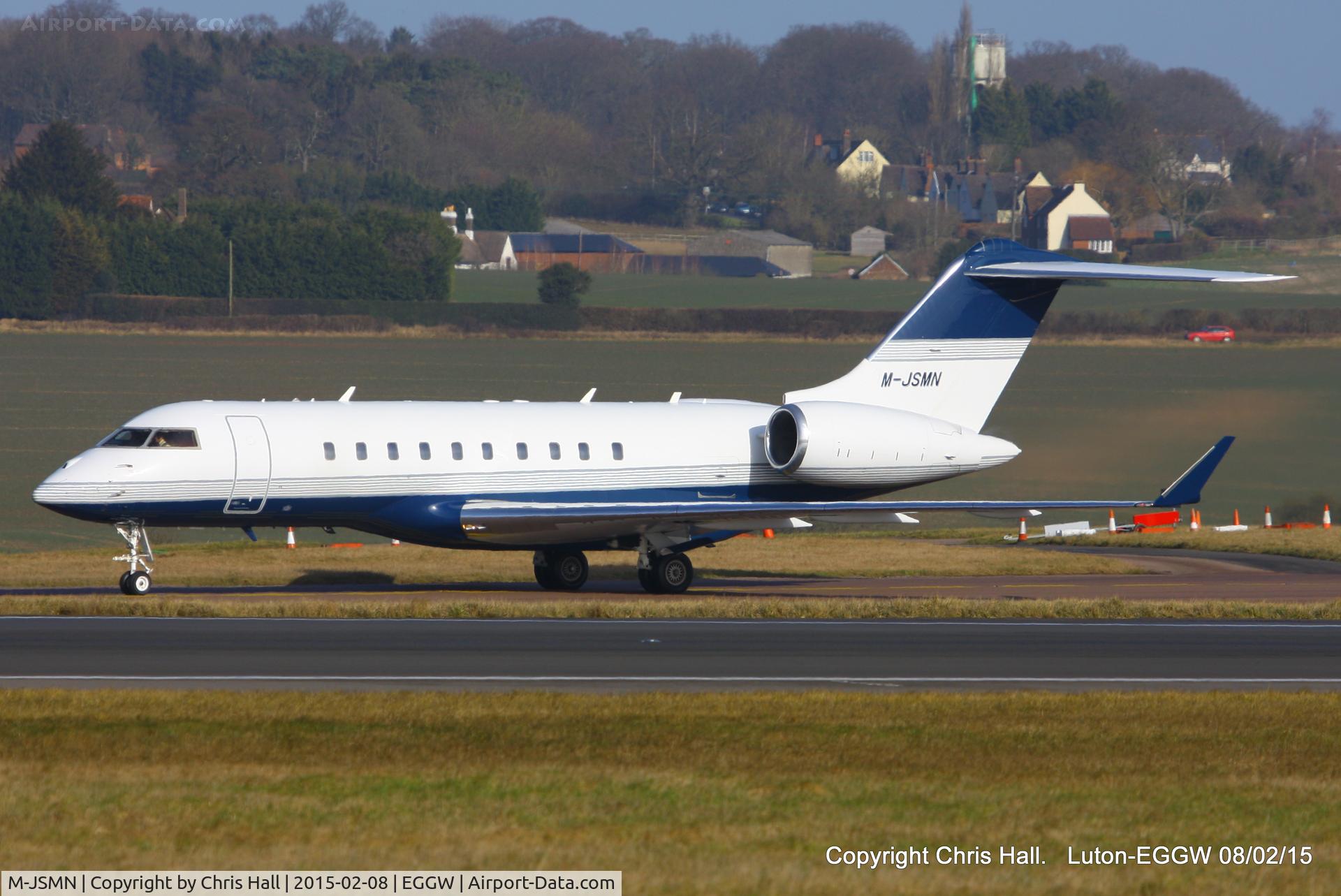 M-JSMN, 2006 Bombardier BD-700-1A11 Global 5000 C/N 9216, Jasmin Aviation