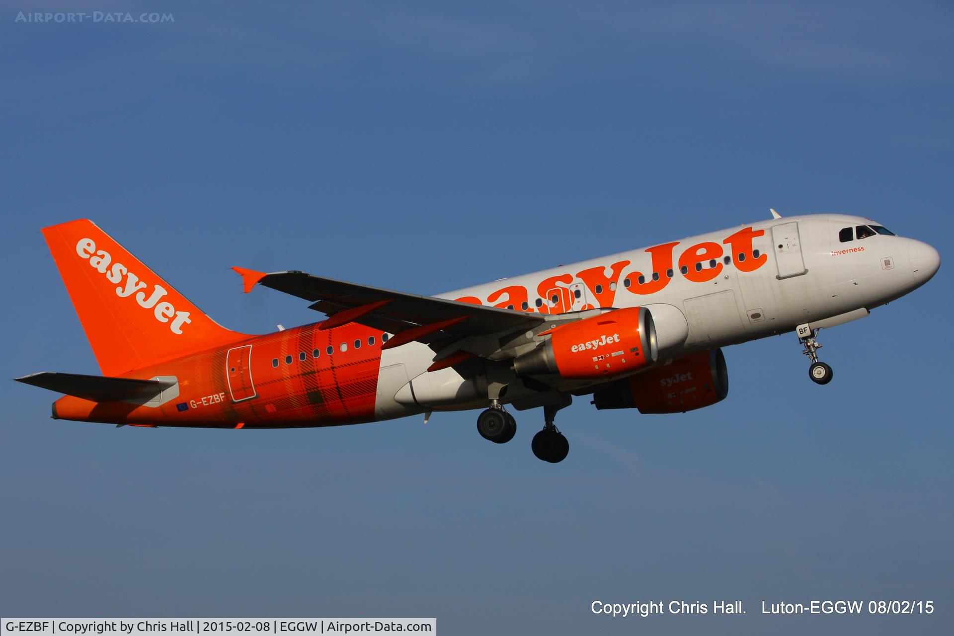 G-EZBF, 2006 Airbus A319-111 C/N 2923, easyJet