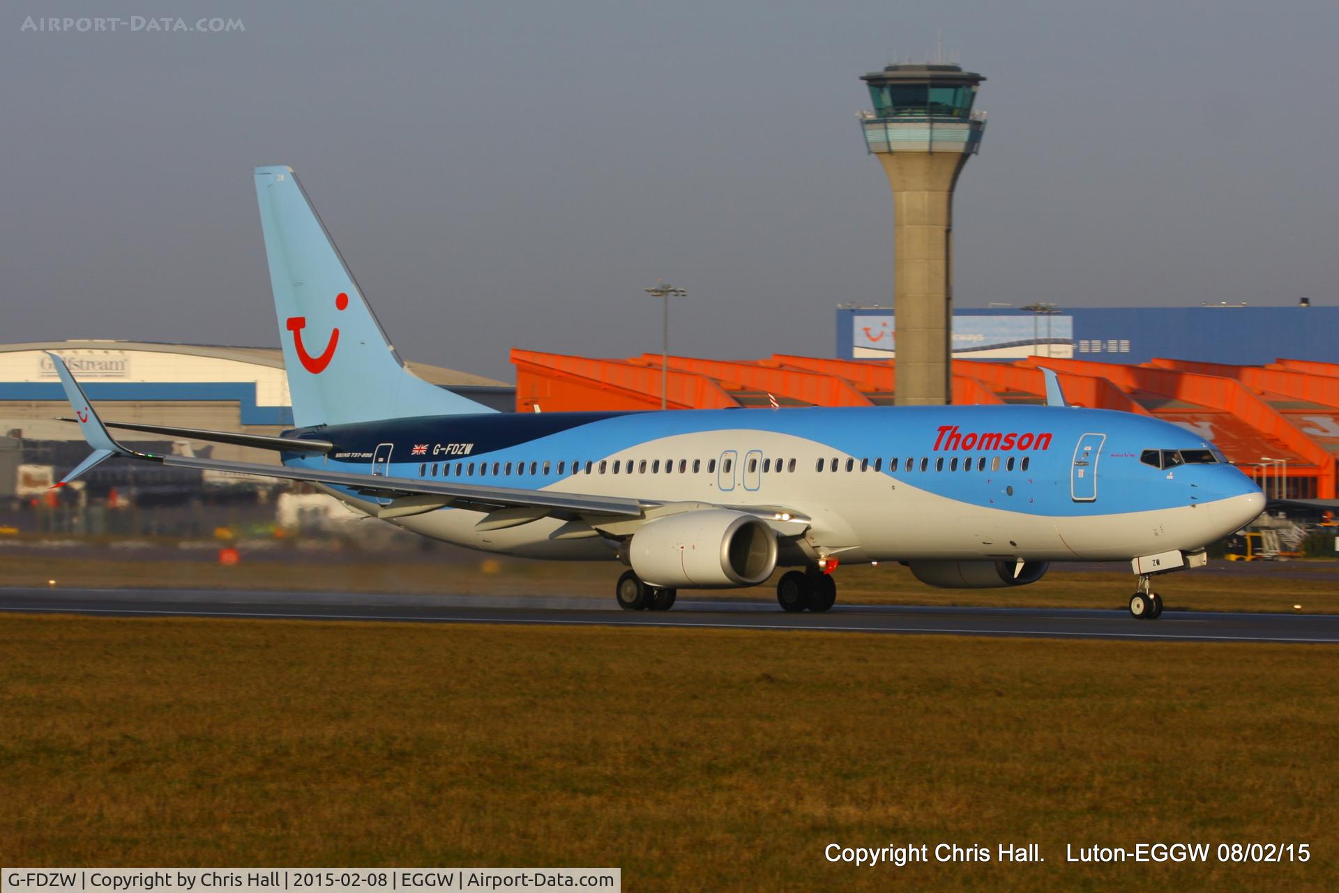 G-FDZW, 2011 Boeing 737-8K5 C/N 37254, Thomson