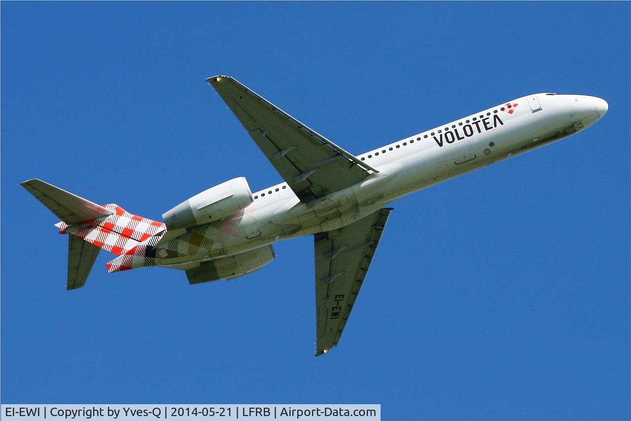 EI-EWI, 2003 Boeing 717-2BL C/N 55170, Boeing 717-2BL, Take off rwy 07R, Brest-Bretagne Airport (LFRB-BES)