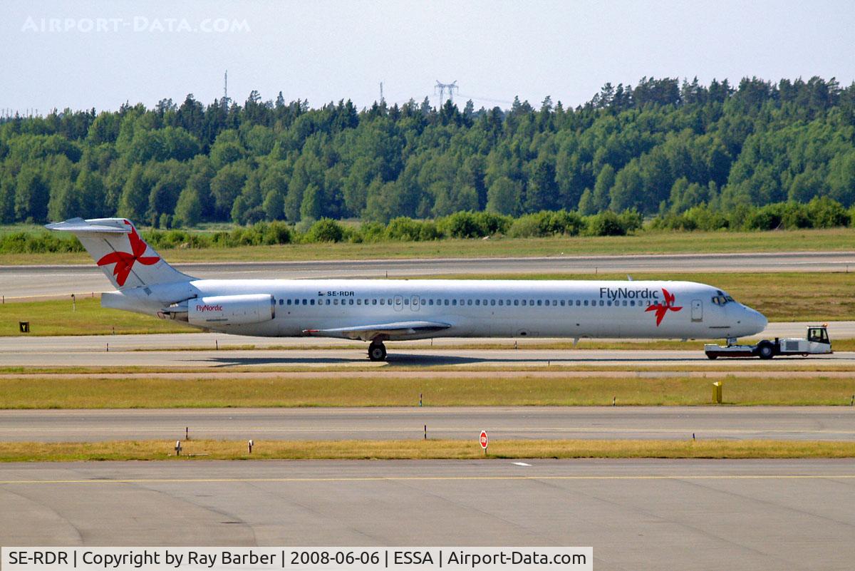 SE-RDR, 1980 McDonnell Douglas MD-82 (DC-9-82) C/N 49151/1088, McDonnell Douglas DC-9-82 [49151] (Nordic Airlink) Stockholm-Arlanda~SE 06/06/2008