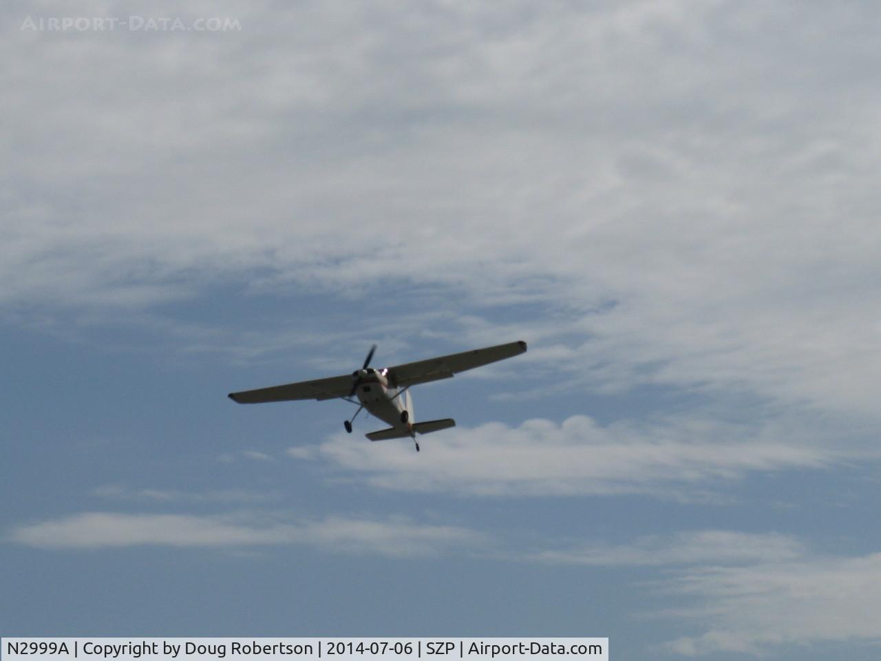 N2999A, 1953 Cessna 180 C/N 30199, 1953 Cessna 180, Continental O-470-A 225 Hp, 1st year of production, takeoff climb Rwy 22