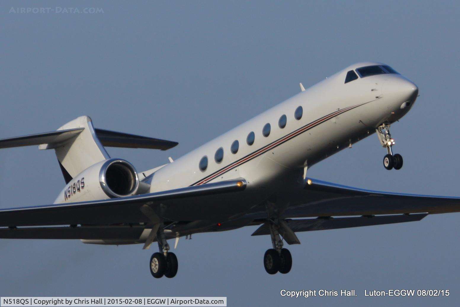 N518QS, 2005 Gulfstream Aerospace GV-SP (G550) C/N 5075, Netjets