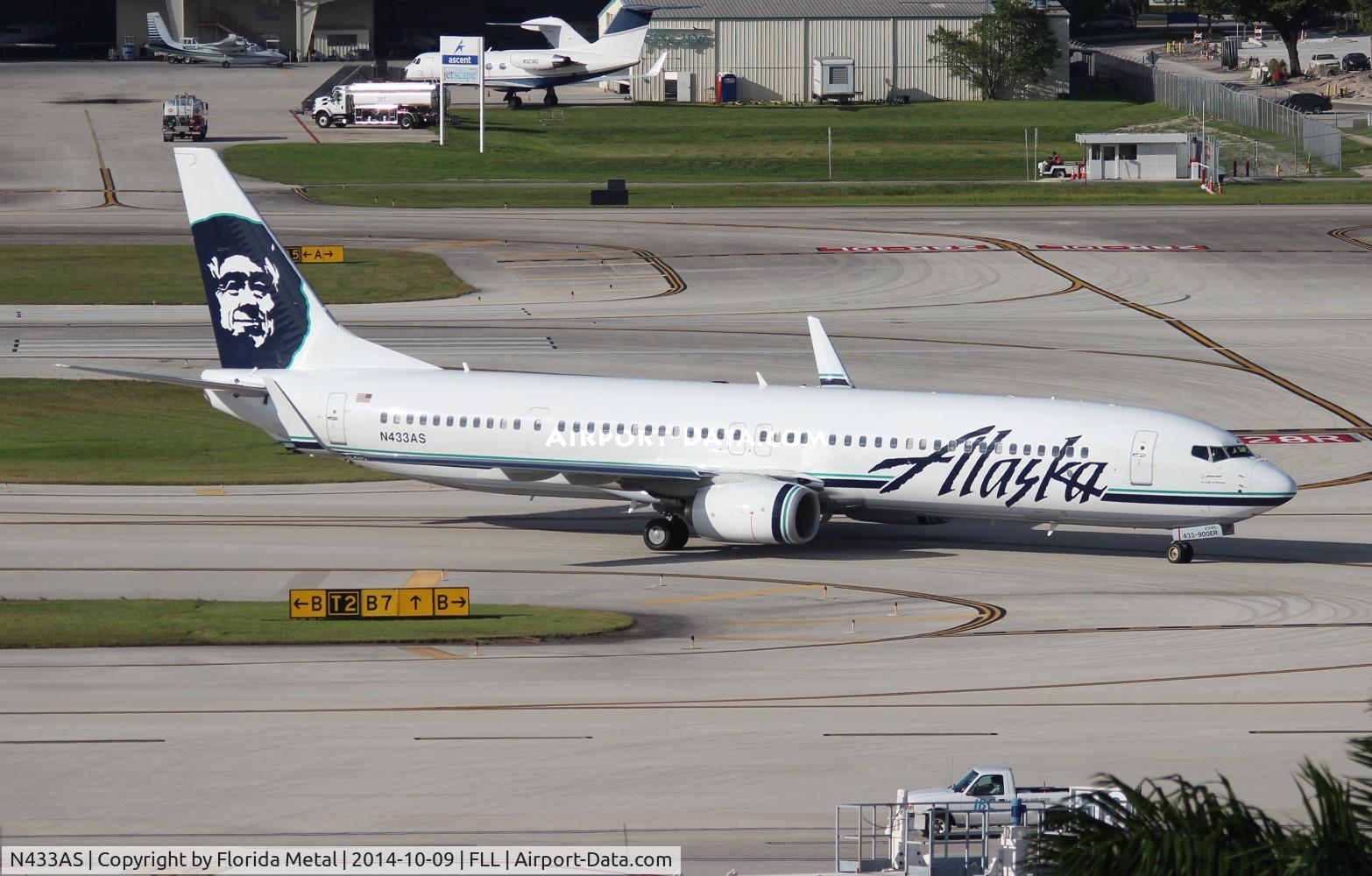N433AS, 2013 Boeing 737-990/ER C/N 41704, Alaska