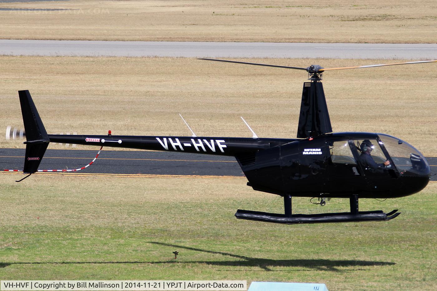 VH-HVF, 2005 Robinson R44 II C/N 10857, hover practice